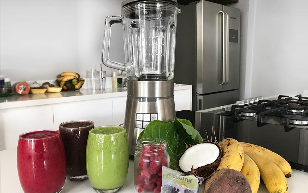 3 IDEIAS DE SMOOTHIES SAUDÁVEIS