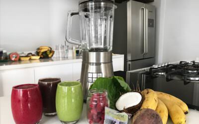 3 IDEIAS DE SMOOTHIES SAUDÁVEIS